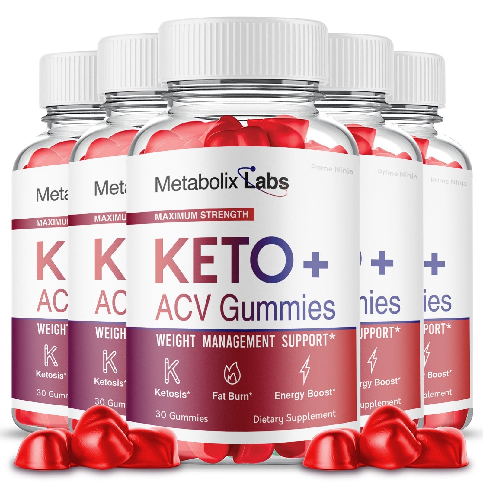 Metabolix Labs Keto ACV Gummies, Metabolix Labs Keto Gummies Official (5 Pack)
