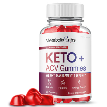 Metabolix Labs Keto ACV Gummies, Metabolix Labs Keto Gummies Official (5 Pack)